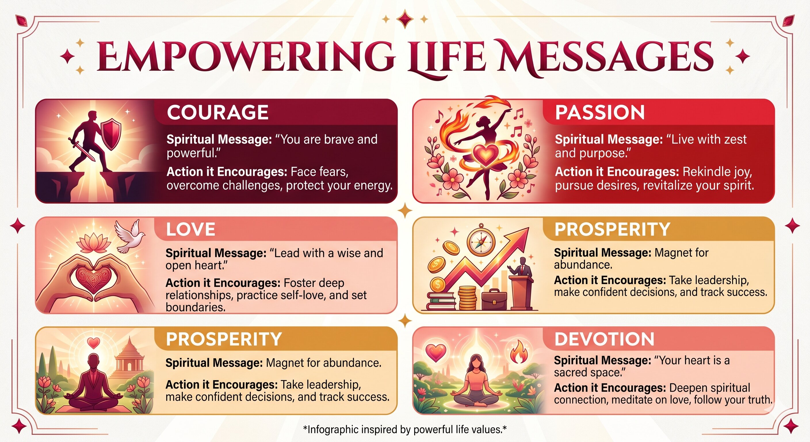 Ruby Birthstone Spiritual Message